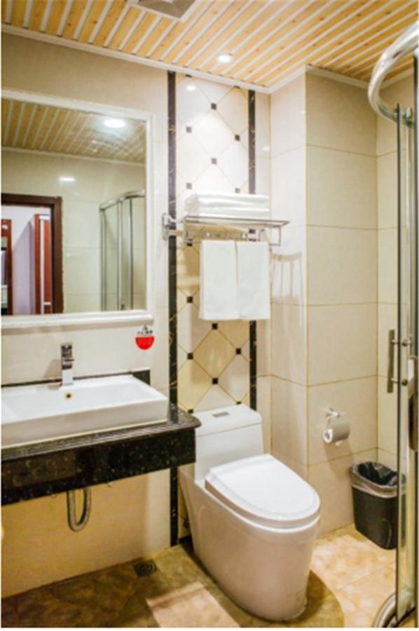 Beijing Capital Airport Fu Run Tong Hotel Xin Guo Zhan Branch Shunyi Exteriör bild